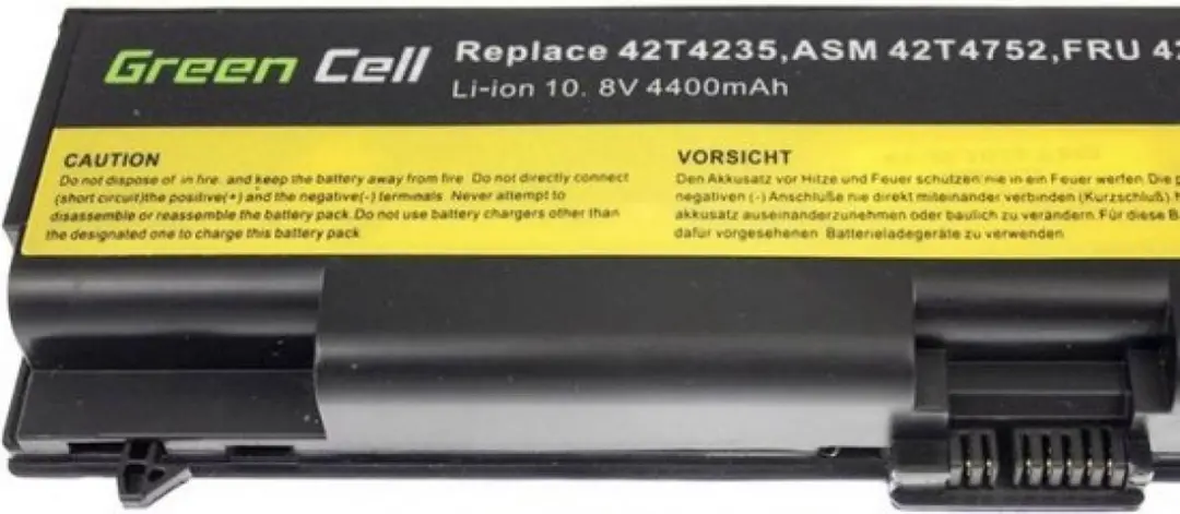 Green Cell LE05 Laptopaccu - Lenovo ThinkPad - afbeelding 4 van 6