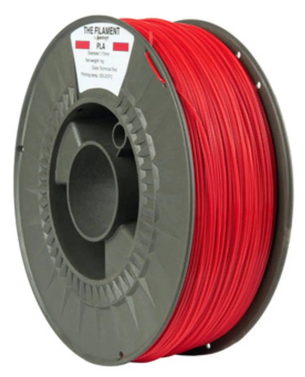 The Filament by Spectrum PLA technical Rood 1 kg Filament - afbeelding 2 van 3