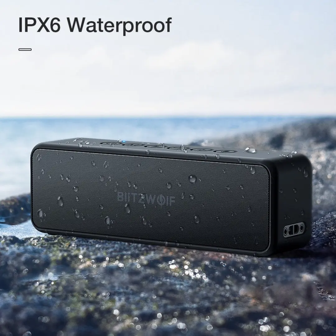 BlitzWolf BW-WA4 Bluetooth Luidspreker 30W - Zwart - afbeelding 4 van 6