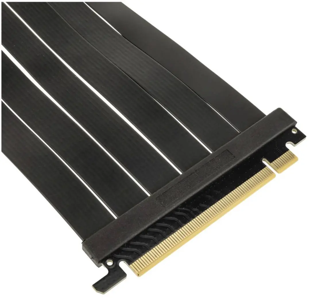 Kolink PGW-RC-MRK-010 PCIe 5.0 x16 Riser-kabel 30cm - Zwart - afbeelding 2 van 4