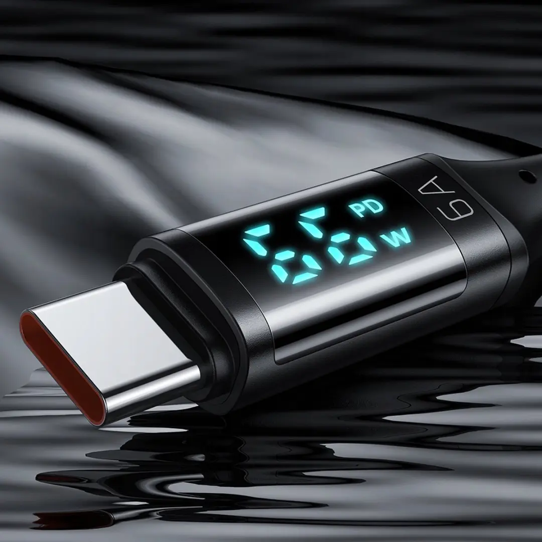 Mcdodo CA-1080 USB-C Kabel 66W - Zwart - afbeelding 6 van 6