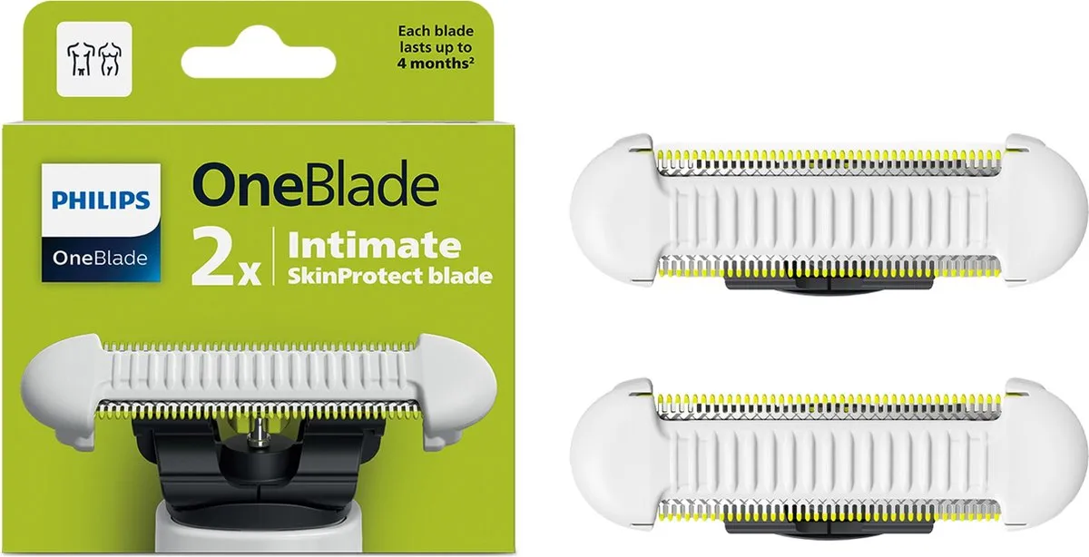 Philips OneBlade Intimate SkinProtect QP229/50 Vervangmesjes