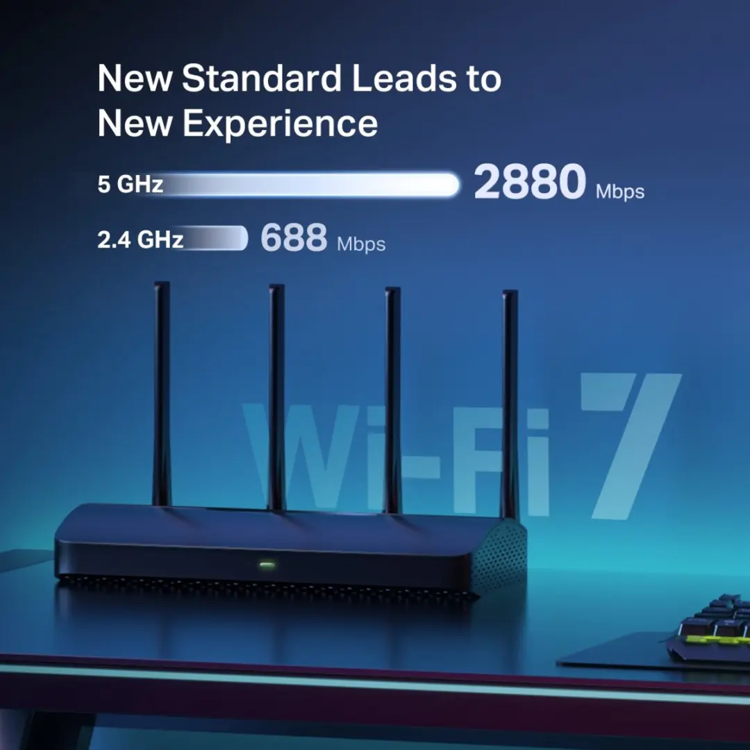 Mercusys MR27BE Router - BE3600 Wi-Fi 7 - Zwart - afbeelding 6 van 6