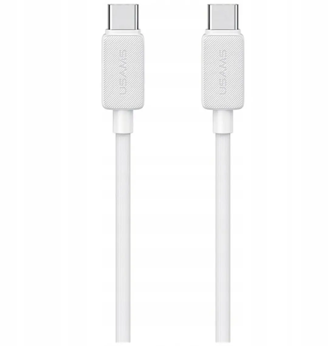 USAMS KY US-SJ696 USB-C naar USB-C Kabel 60W 2m