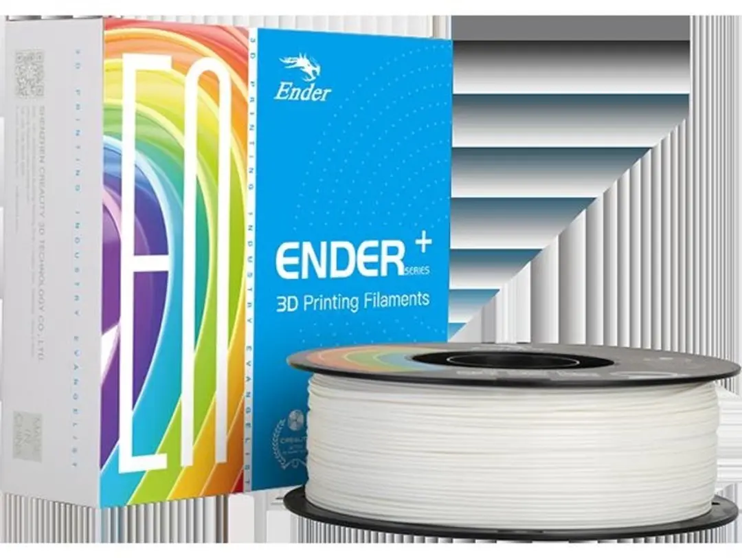 Creality Ender PLA+ 3D Filament 1,75mm 1kg - Wit - afbeelding 4 van 6
