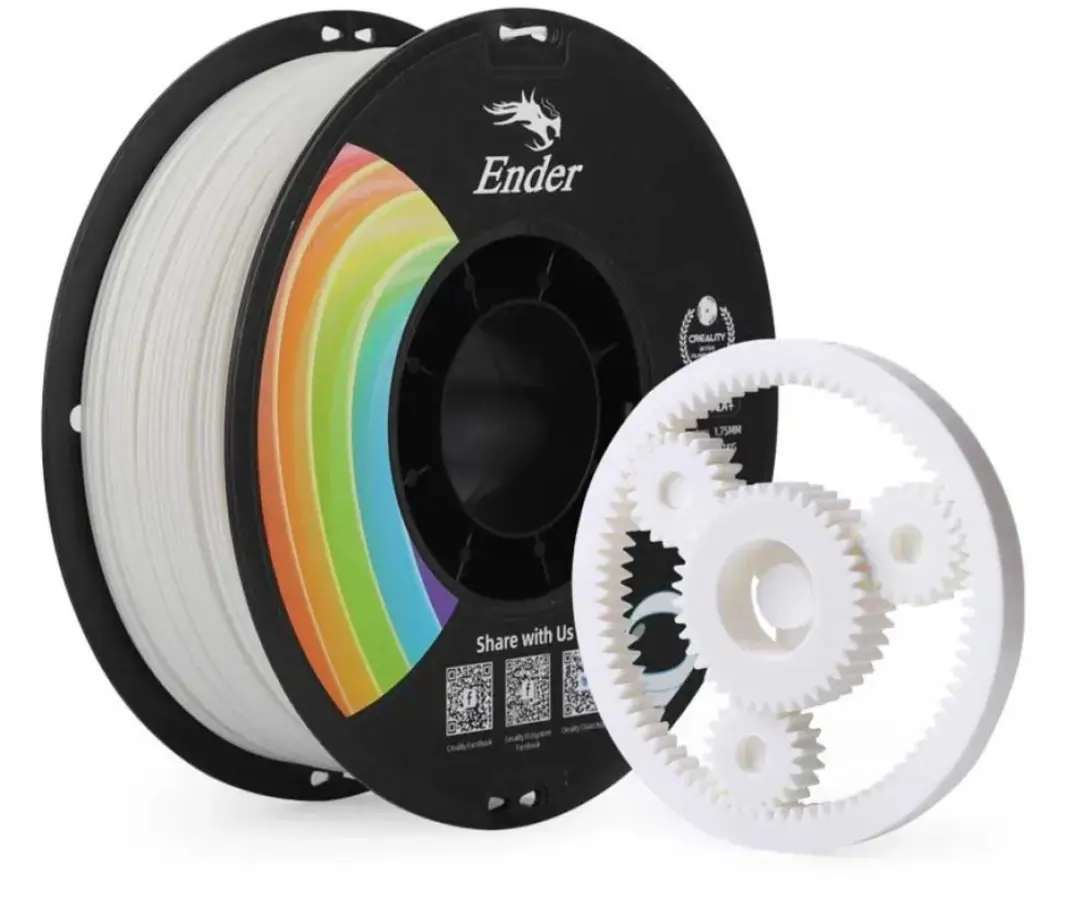 Creality Ender PLA+ 3D Filament 1,75mm 1kg - Wit - afbeelding 6 van 6