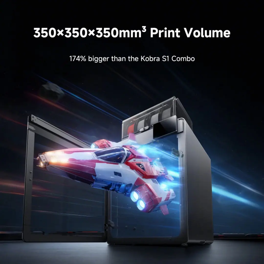 Anycubic Kobra S1 Max KSMCBK0A-O 3D-printer - Zwart - afbeelding 3 van 6