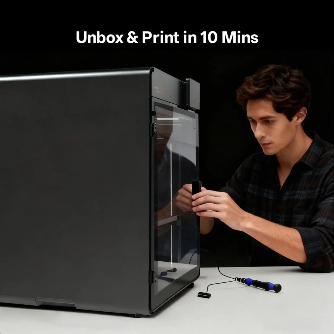 Anycubic Kobra S1 Max KSMCBK0A-O 3D-printer - Zwart - afbeelding 4 van 6