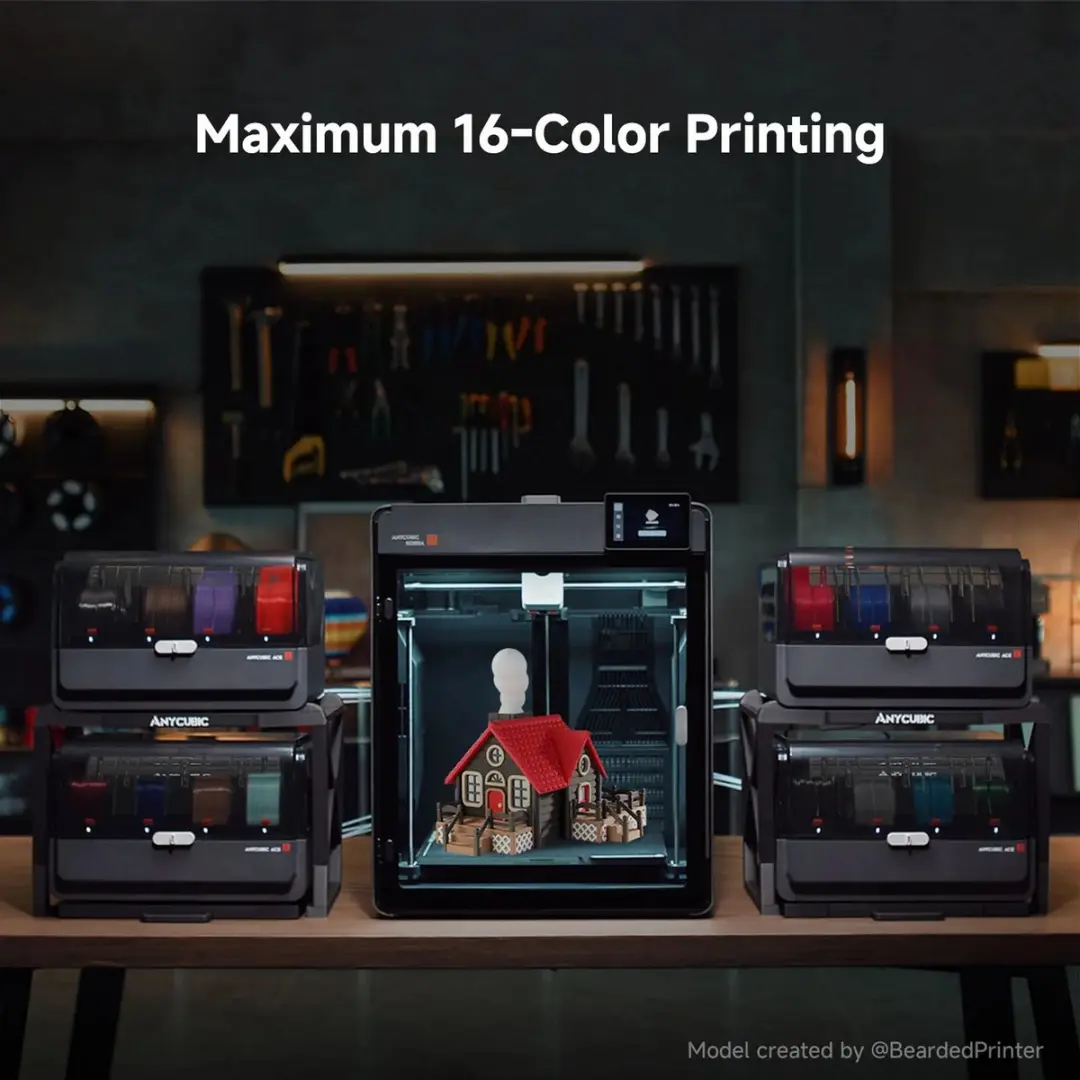 Anycubic Kobra S1 Max KSMCBK0A-O 3D-printer - Zwart - afbeelding 5 van 6
