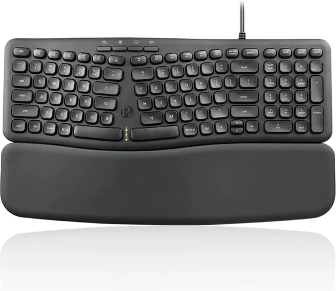 Perixx Periboard-536B Bedraad Ergonomisch Gesplitst Toetsenbord