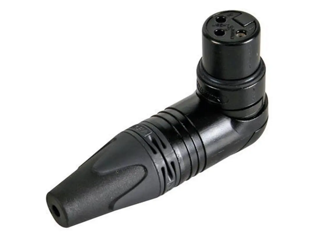 Neutrik NC3FRX-BAG XLR 3-pins haakse connector