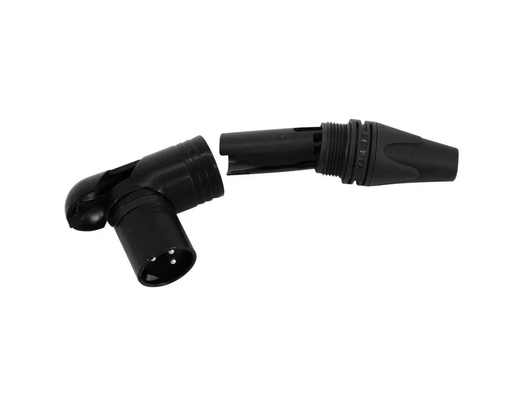 Neutrik NC3MRX-BAG XLR-connector 3-polig - Zwart - afbeelding 5 van 6