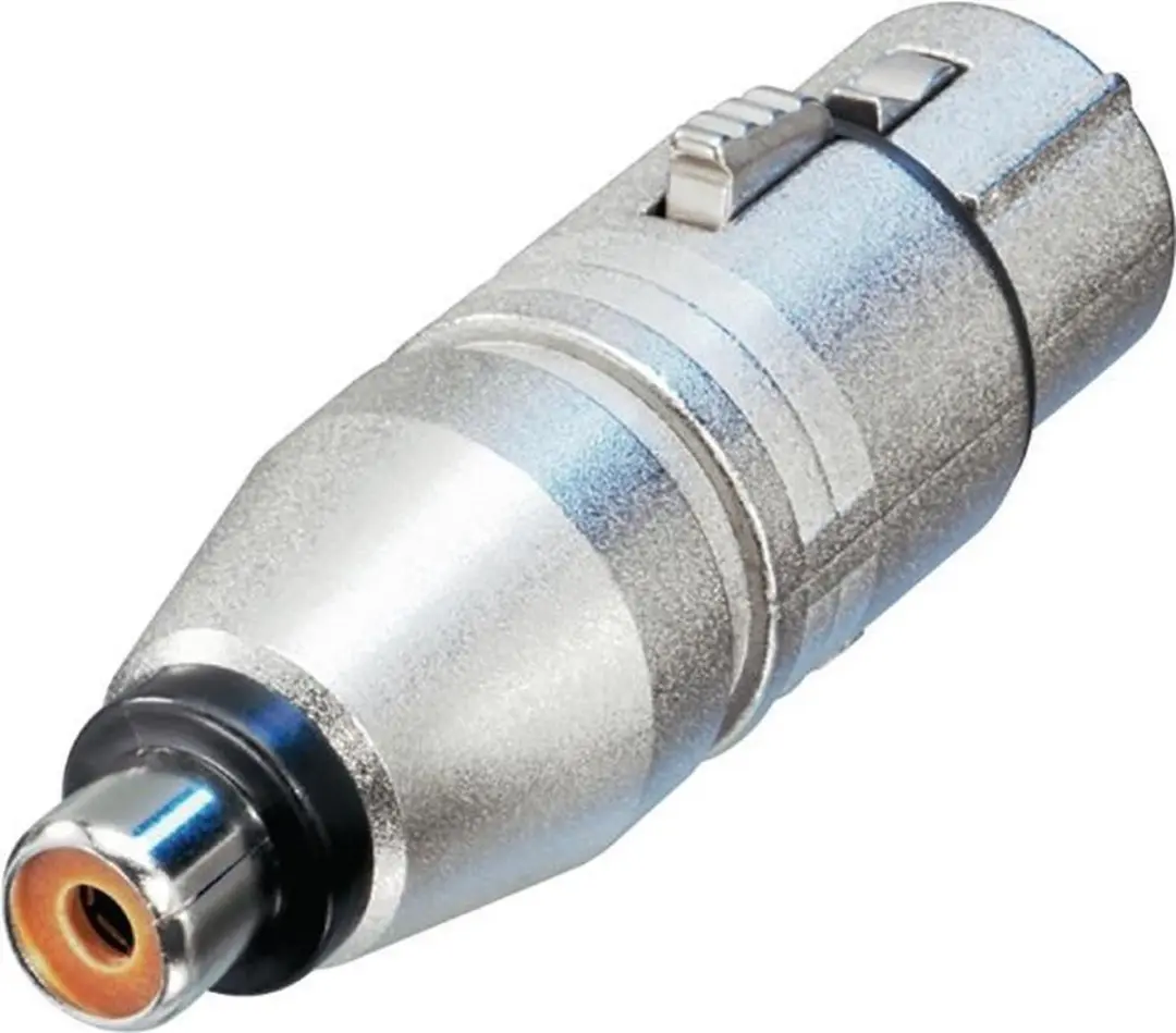 Neutrik NA2FPMF XLR-adapter - Zilver - afbeelding 4 van 6