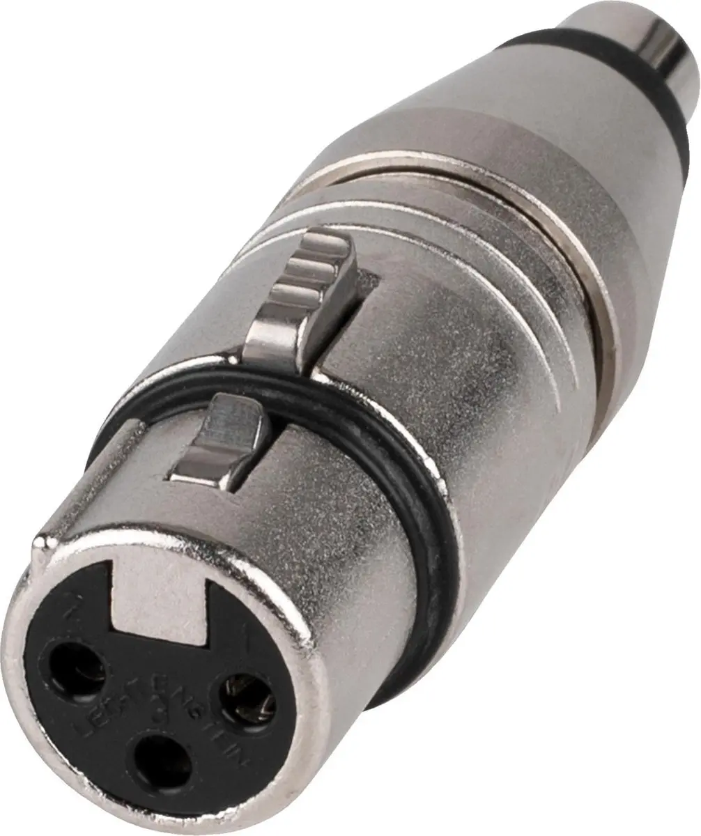 Neutrik NA2FPMF XLR-adapter - Zilver - afbeelding 6 van 6