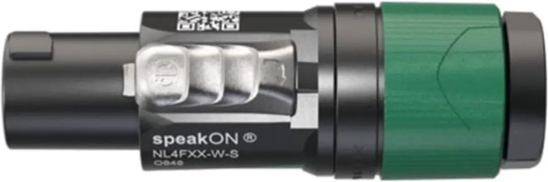 Neutrik NL4FXX-W-S Speakon plug 4-polig - afbeelding 2 van 3