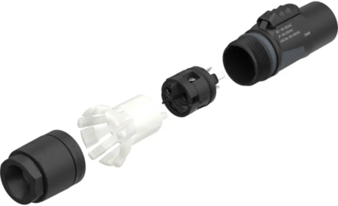 Neutrik NAC3M-TRUE1-S powerCON TRUE1 Connector - Zwart - afbeelding 4 van 4