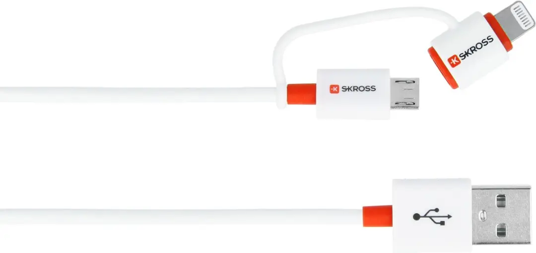 Skross Apple iPad/iPhone/iPod Aansluitkabel [1x USB