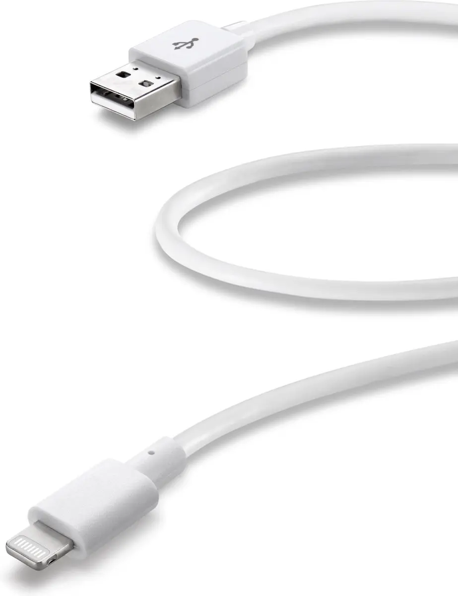 Cellularline USBDATA06MFIIPHW USB-kabel Lightning