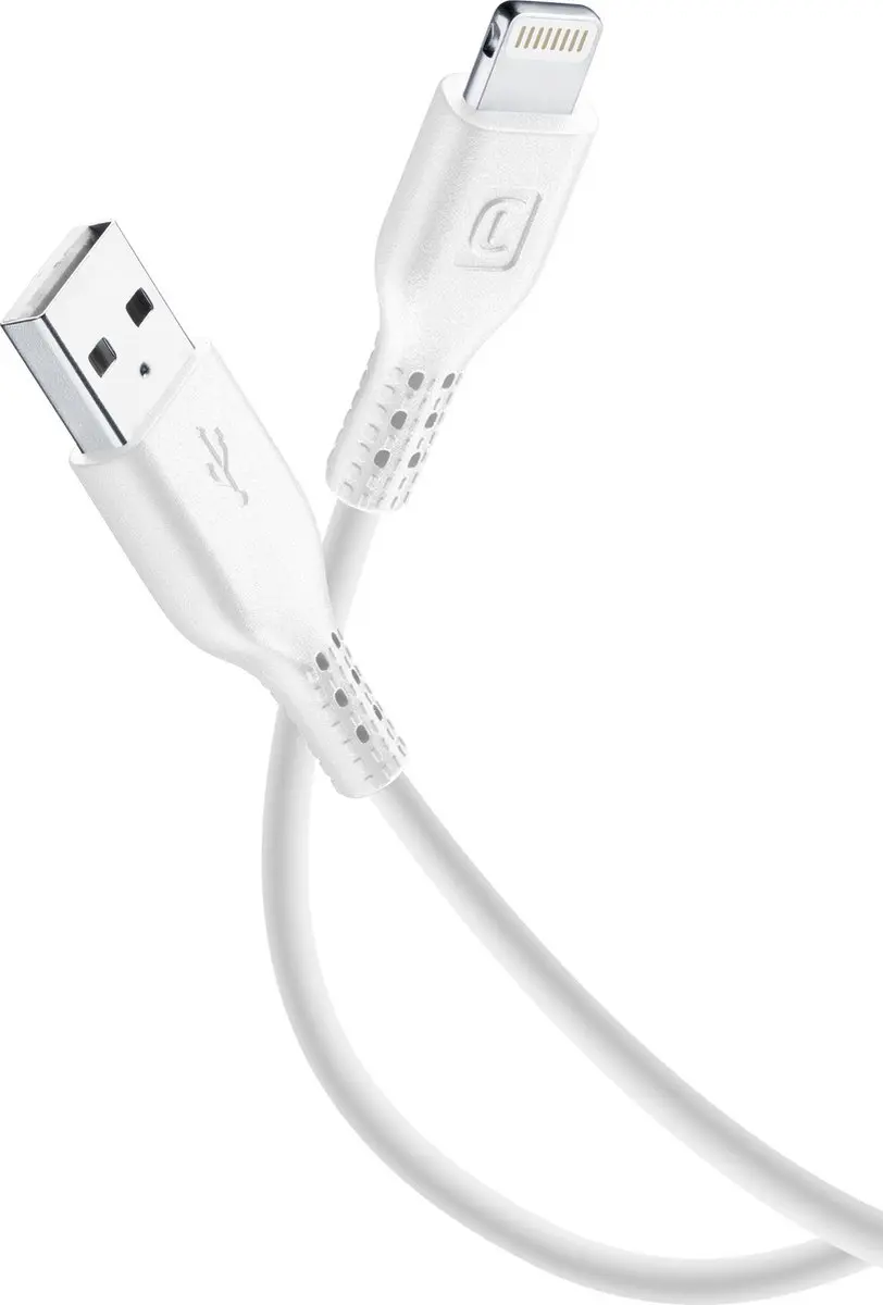 Cellularline USBDATA06MFIIPHW USB-kabel Lightning - Wit - afbeelding 5 van 6
