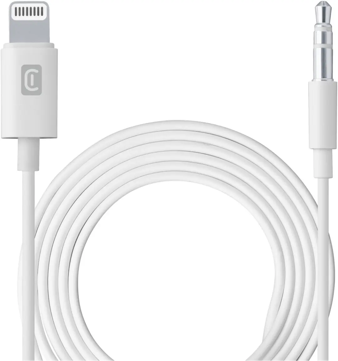 Cellularline AUXMUSICMFIW Audiokabel Lightning-3.5mm - Wit - afbeelding 3 van 5