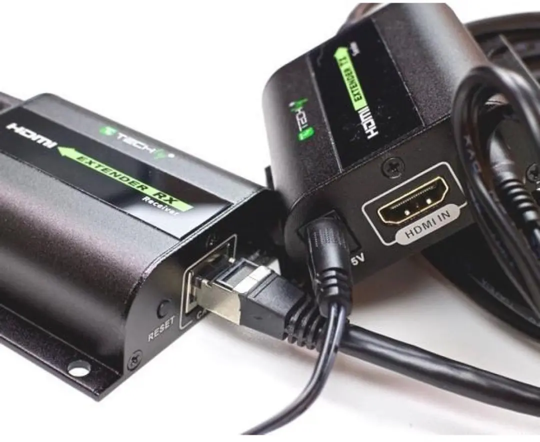 Techly IDATA EXT-E70I HDMI Extender - 60m - 1080p - afbeelding 5 van 6