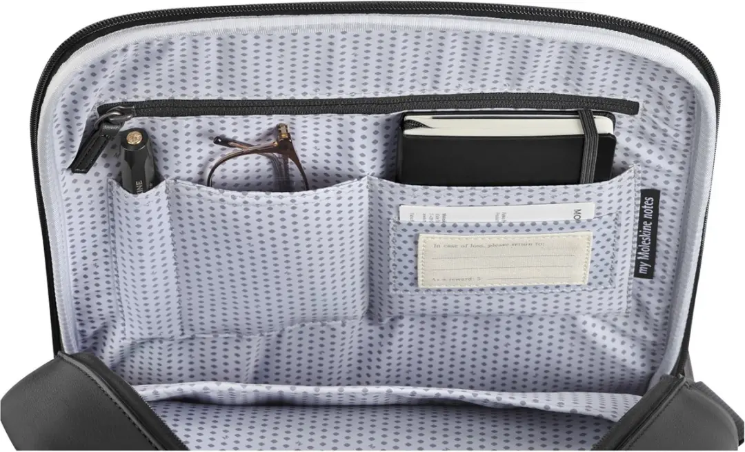 Moleskine Classic 2.0 Laptoptas - Zwart - afbeelding 4 van 6