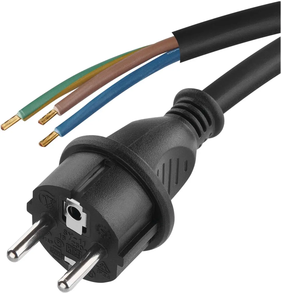 Emos Flexo-kabel 3x1,5mm² 5m zwart S03250N - afbeelding 2 van 3