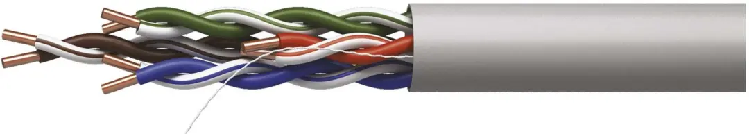 Emos UTP CAT 5E PVC CCA-datakabel S9137