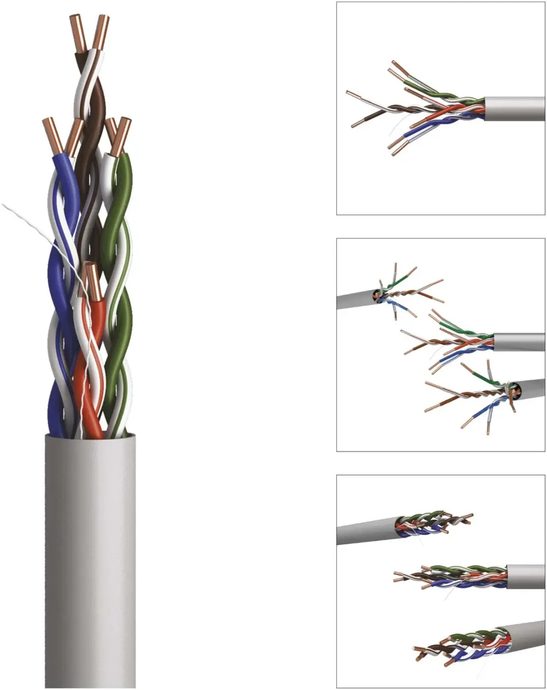 Emos UTP CAT 5E PVC CCA-datakabel S9137 - 100 m - afbeelding 4 van 6