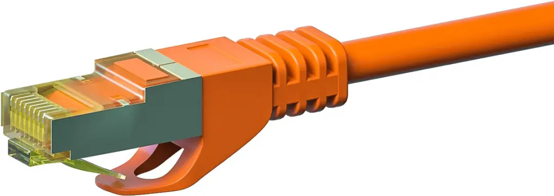 Danicom DC-76-050 Cat7 S/FTP Patchkabel 5m - Oranje - afbeelding 2 van 3