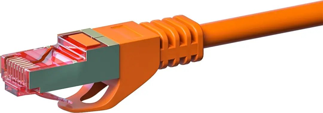 Danicom DC-S66-300 CAT6 S/FTP Patchkabel 30m - Oranje - afbeelding 2 van 3
