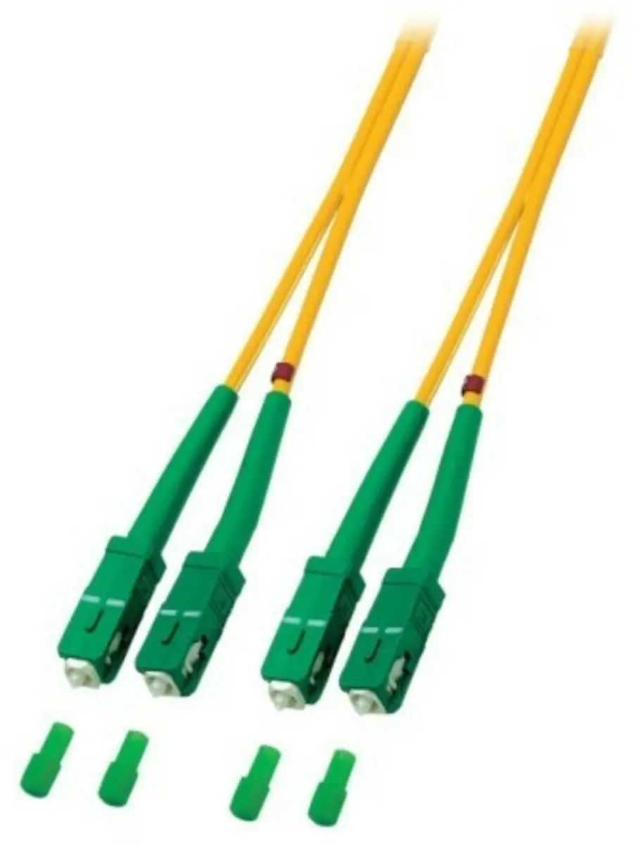 Danicom OS2 duplex glasvezel kabel SC/APC-SC/APC 10m