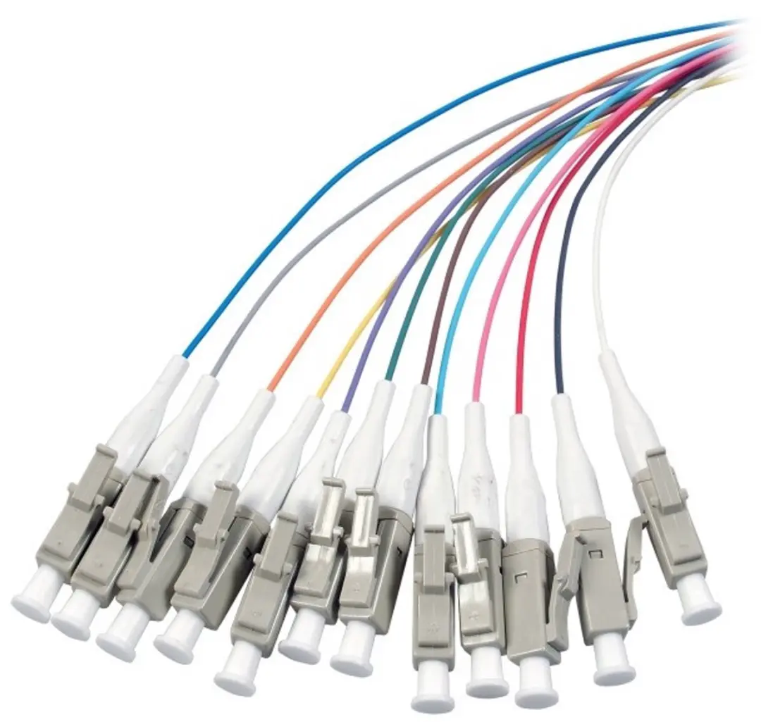 Danicom OS2 glasvezel pigtail gekleurde set LC