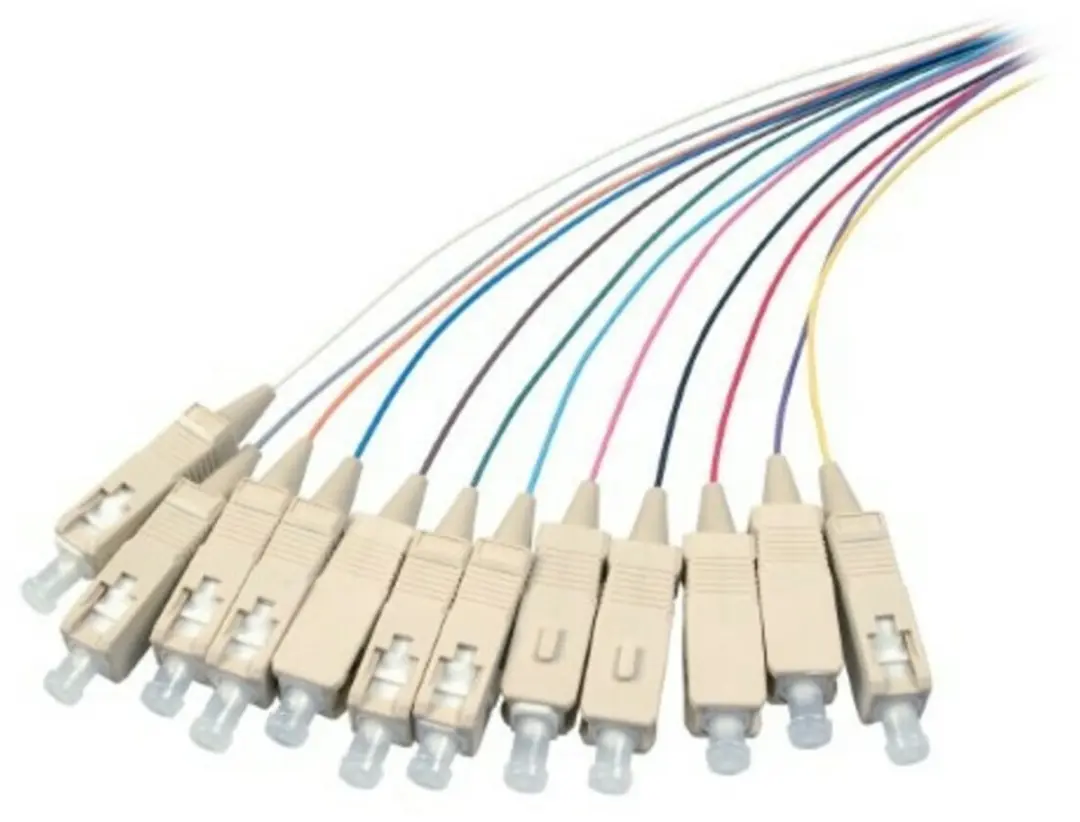 Danicom OM4 glasvezel pigtail gekleurde set SC