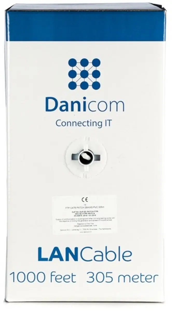 Danicom DC-FTP5E-305S-DCA Netwerkkabel - Blauw - afbeelding 2 van 3