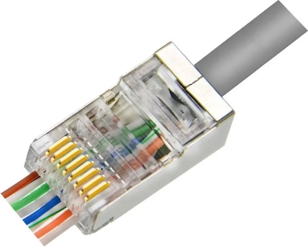 Danicom DC-RJ45-SFTP6A-PT-10PCE RJ45 Connector - 10 stuks - afbeelding 4 van 6