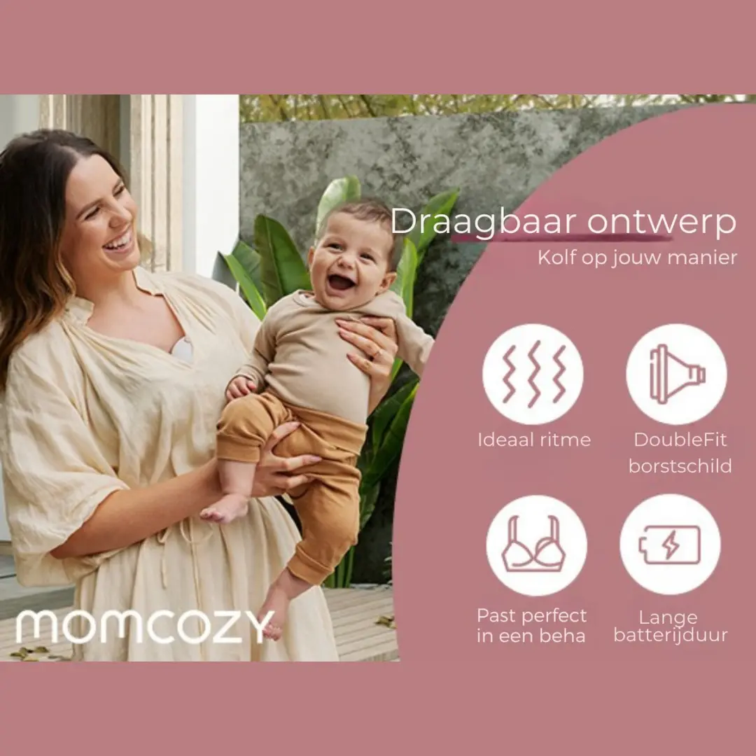 Momcozy M6 Handsfree Borstkolf - 2 stuks - afbeelding 2 van 6