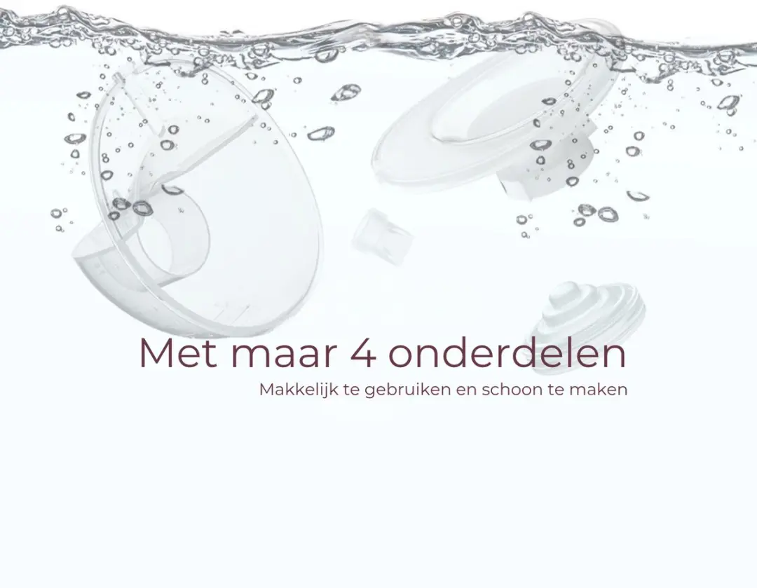 Momcozy M5 Handsfree Borstkolf - Wit/Grijs - afbeelding 6 van 6