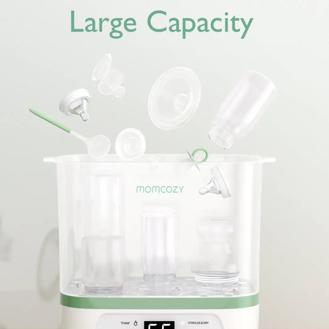 Momcozy Babyfles Sterilisator BS002-WH12NB-A - afbeelding 2 van 6