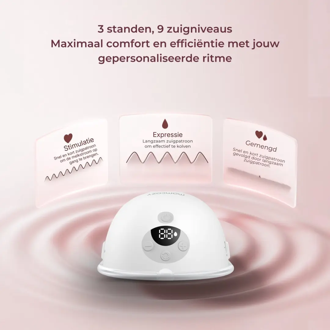 Momcozy M5 Smart Handsfree Borstkolf - 2 Stuks - afbeelding 4 van 6