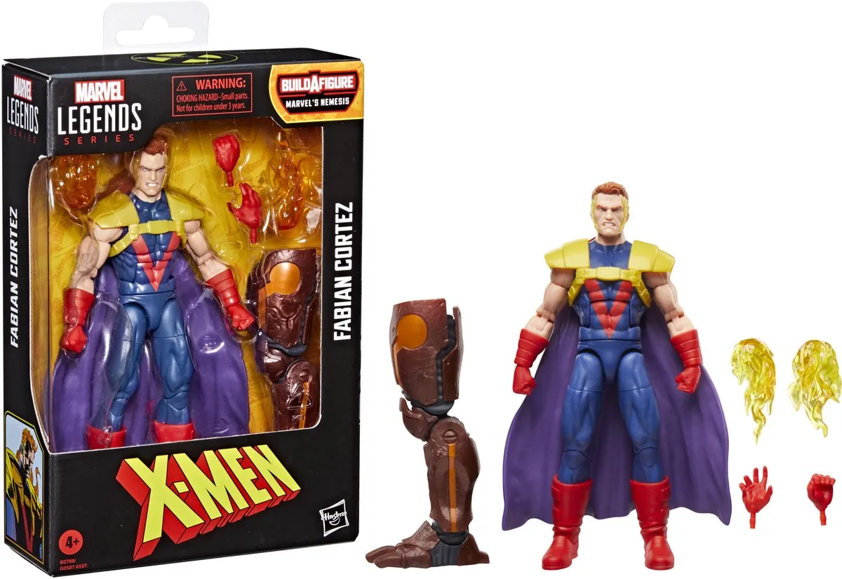 Marvel X-Men Marvel Legends Fabian Cortez Action Figuur 15cm