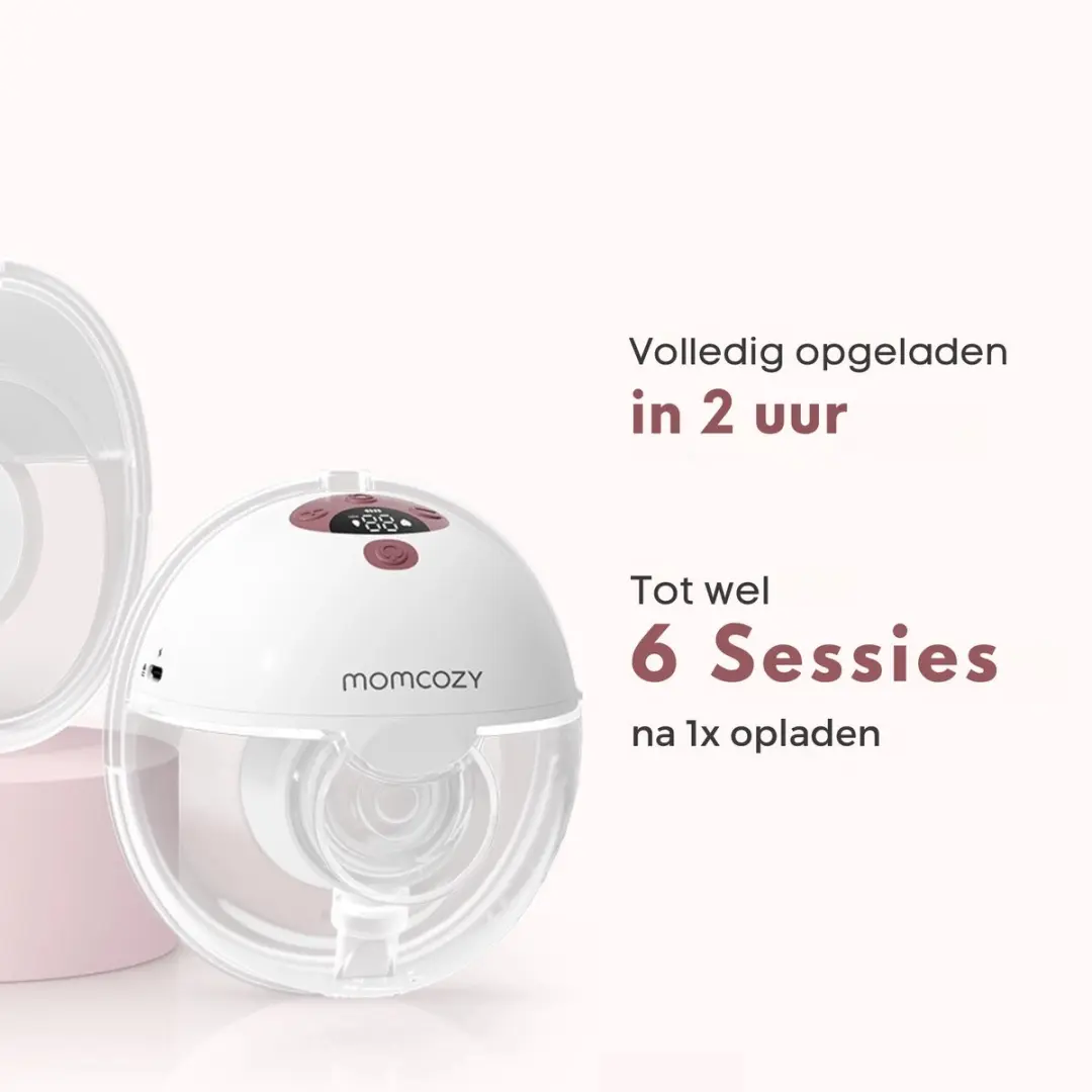 Momcozy M5 Smart Handsfree Borstkolf - 2 Stuks - afbeelding 4 van 6