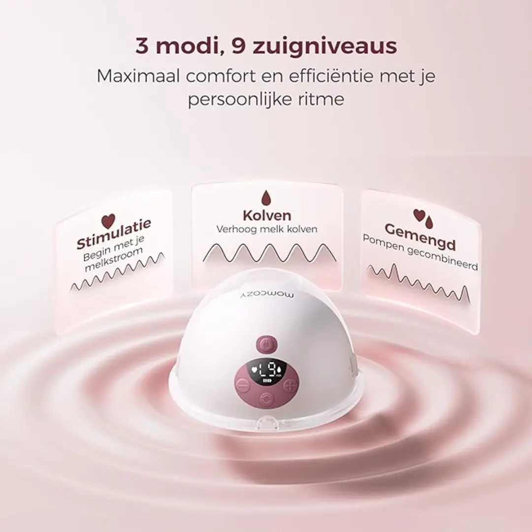 Momcozy M5 Smart Handsfree Borstkolf - 2 Stuks - afbeelding 5 van 6