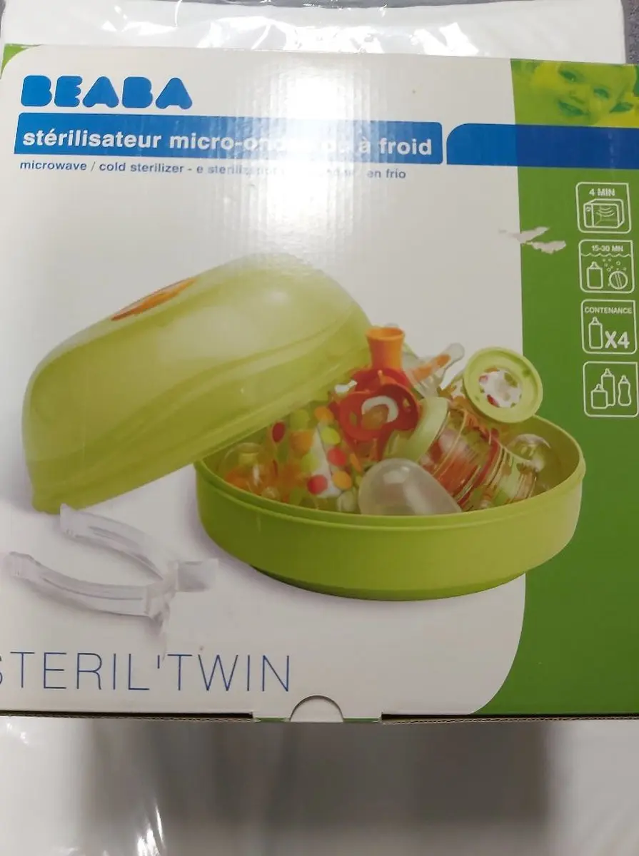 beaba sterilisator  voor magnetron