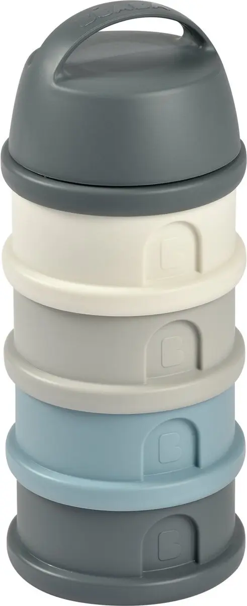 Béaba Melkpoedertoren 4-delig - 330 ml - Grijs/Blauw - afbeelding 6 van 6