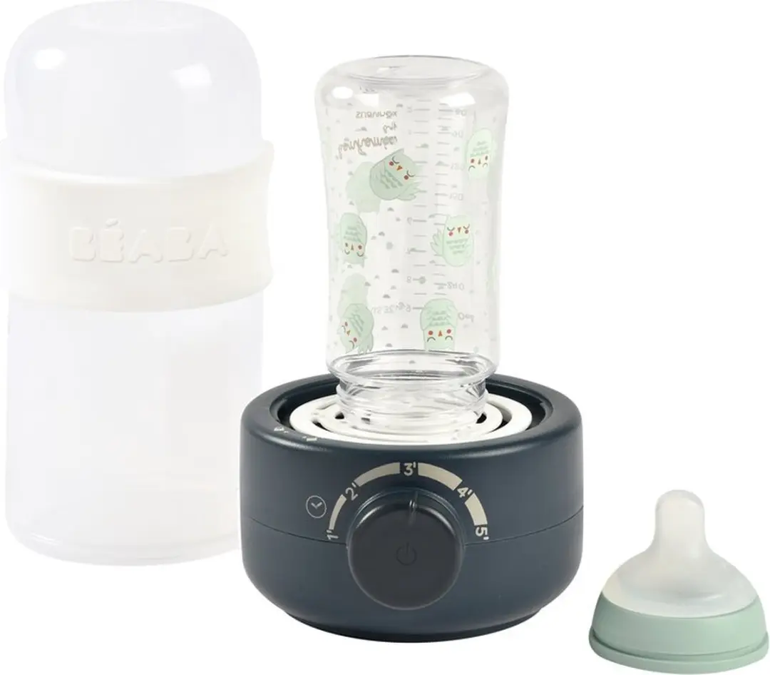 Béaba Baby Milk Second Flessenwarmer - 330ml - Blauw - afbeelding 2 van 6