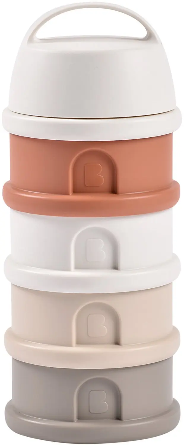 Béaba Melkpoeder Toren 330ml - Terracotta Grijs - afbeelding 6 van 6