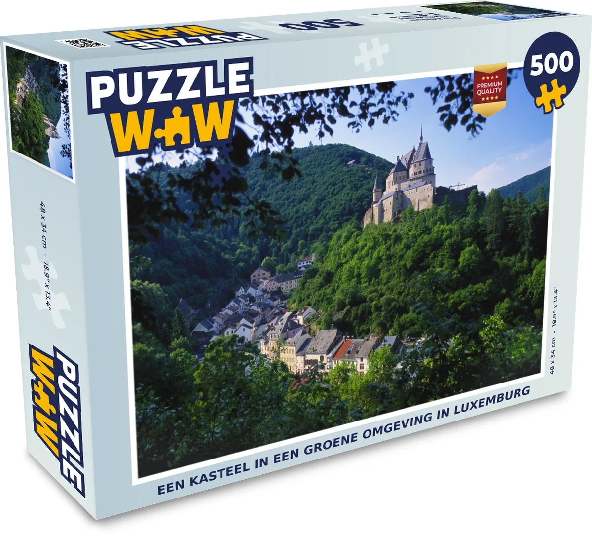 PuzzleWow Legpuzzel 500 Stuks