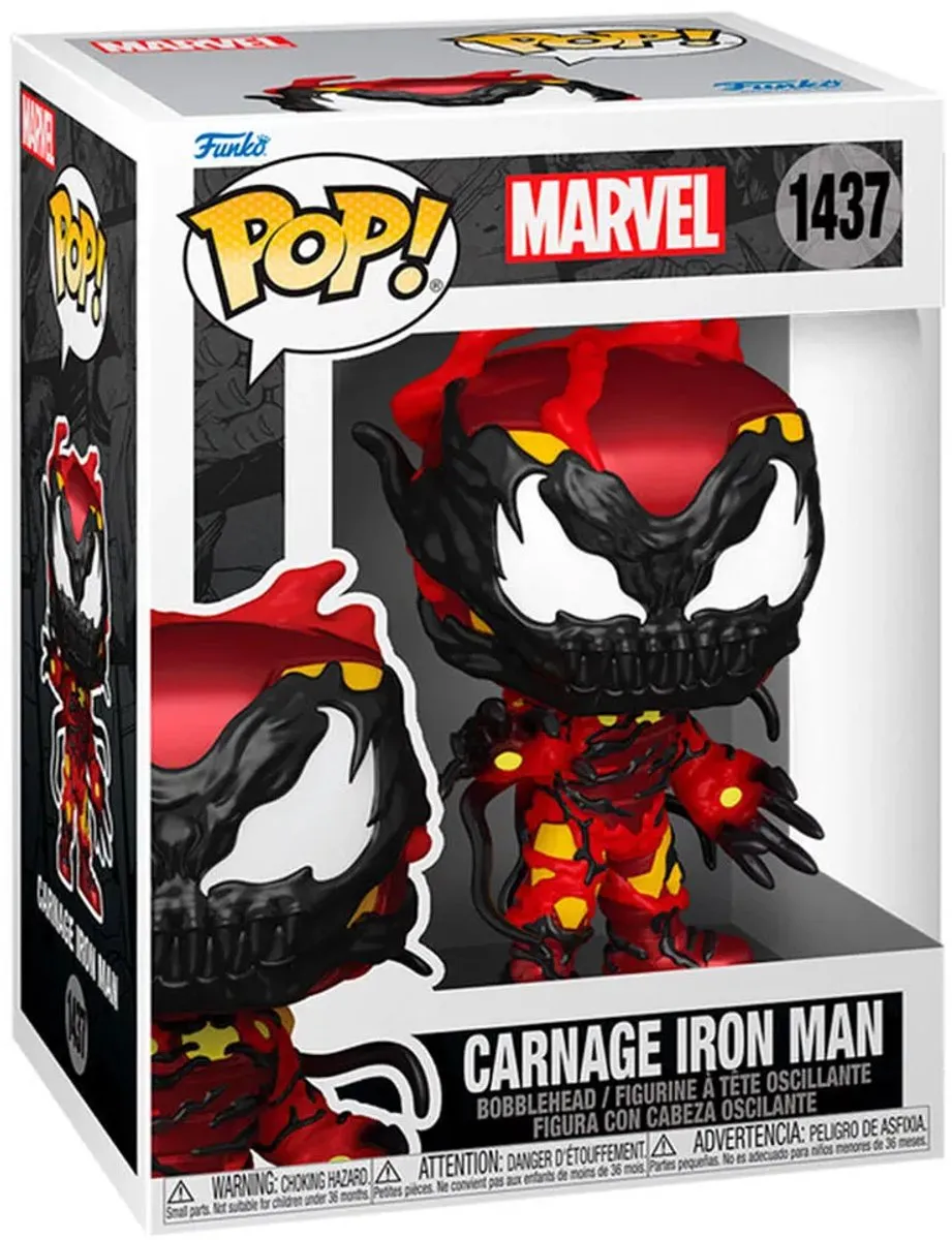 Funko Pop! Carnage Iron Man 82646 - Vinylfiguur - Multicolor