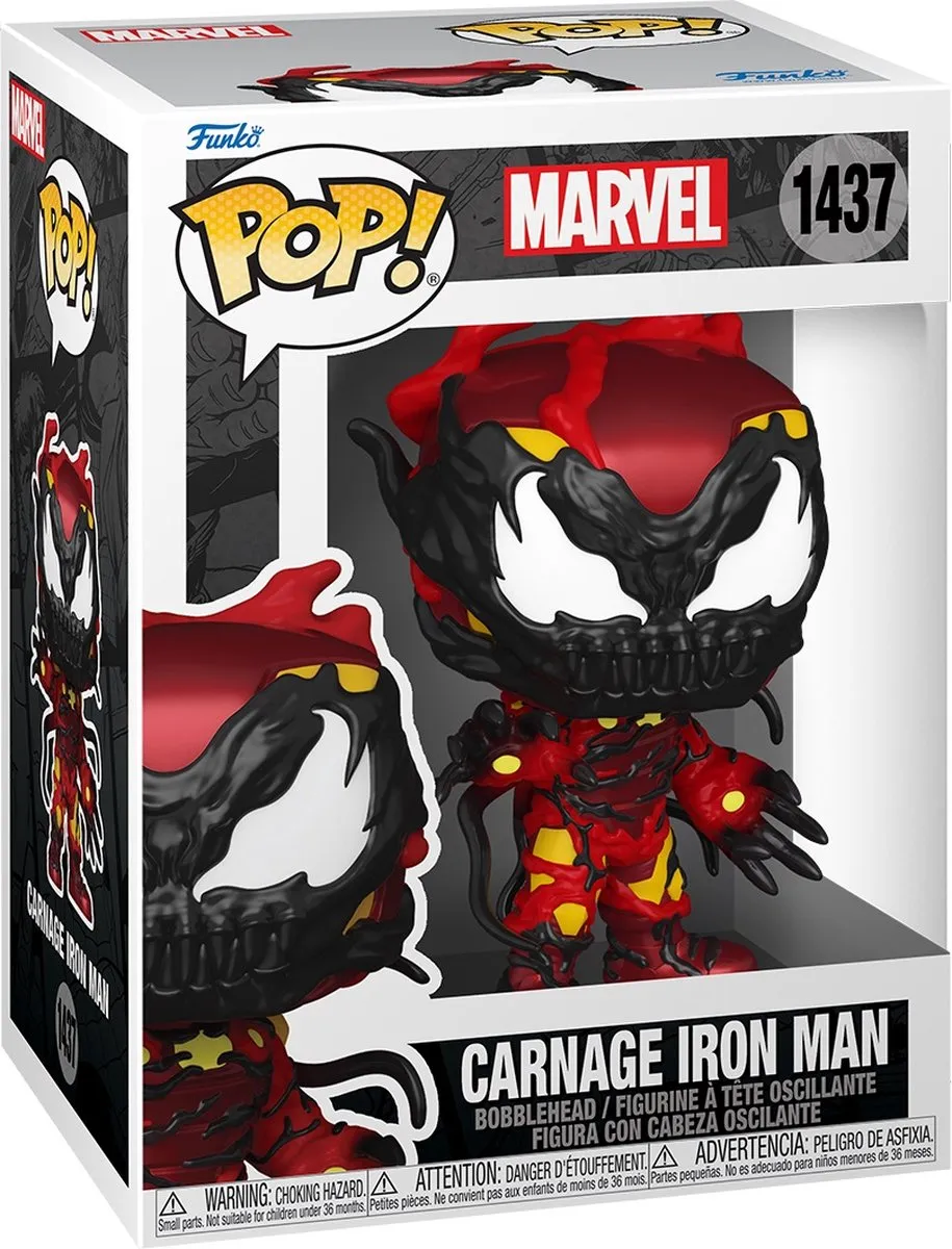 Funko Pop! Carnage Iron Man 82646 - Vinylfiguur - Multicolor